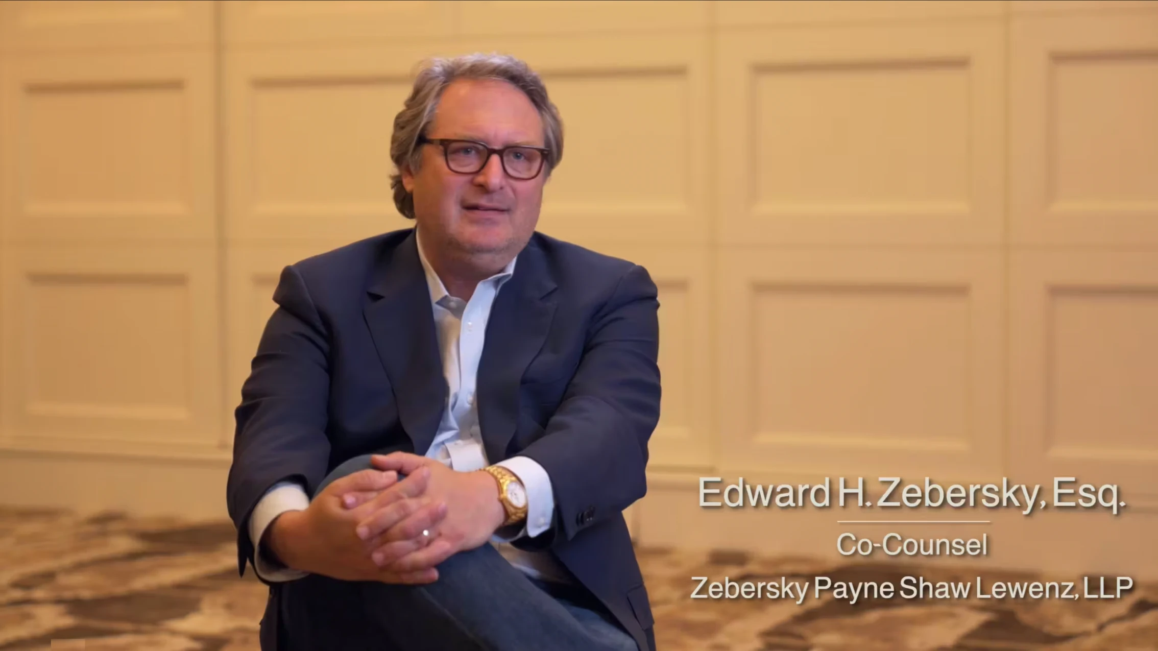 Edward Zebersky | Co-Counsel Testimonial