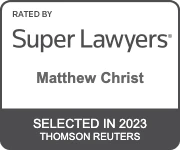 Super Lawyers Matthew Christ