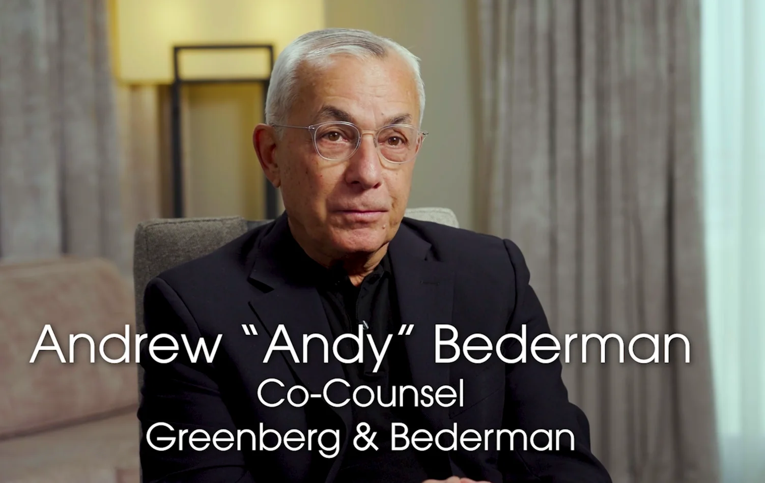 Andrew Bederman | Co-Counsel Testimonial