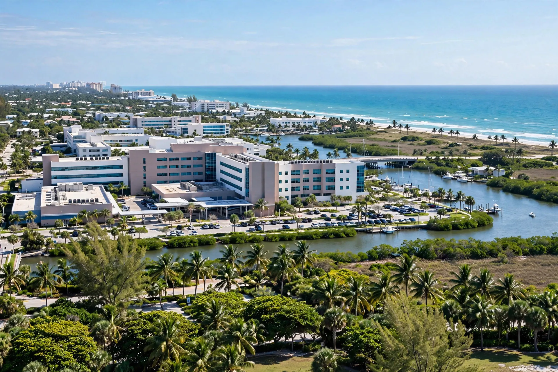 Hospital near the Intracoastal Waterway and Atlantic coast in Pompano Beach, Florida — Rafferty Domnick Cunningham & Yaffa